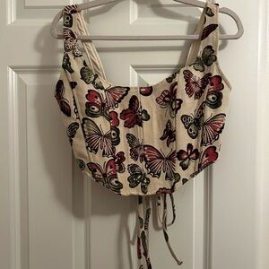 Butterfly Corset Top